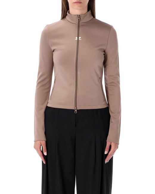 Courreges Black Courregès Polyester Jacket