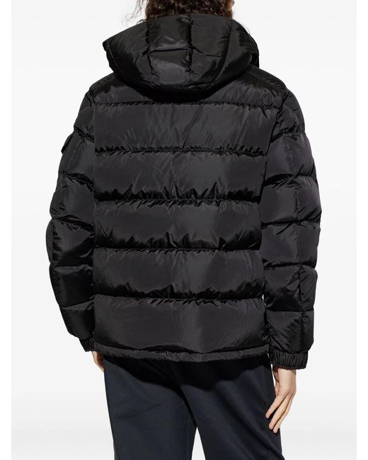 Moncler Black Maya Matte Short Down Jacket for men