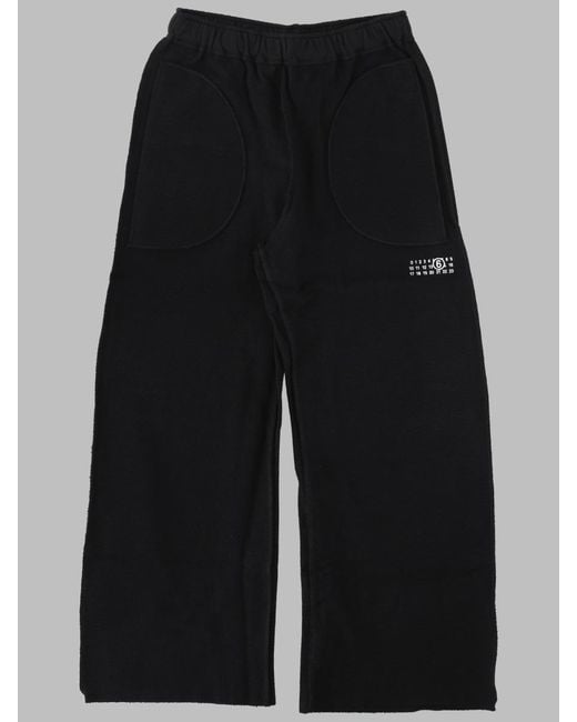 MM6 by Maison Margiela Black Pantaloni