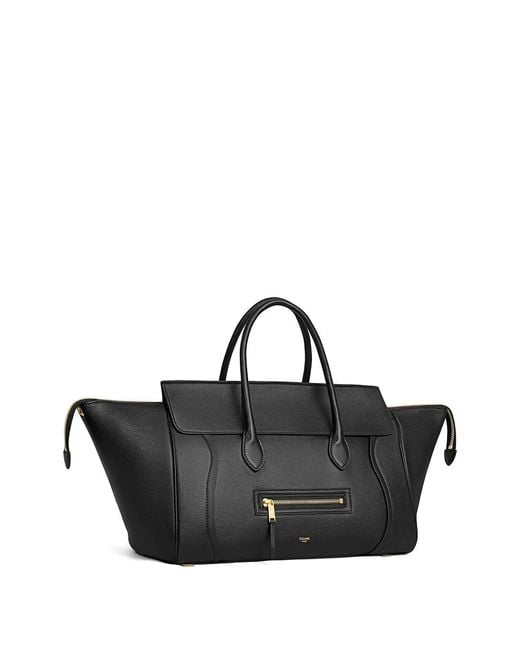 Céline Black Medium New Luggage