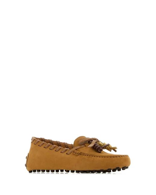 Tod's Brown Gommino 22L Nappine Mign.Infilatura