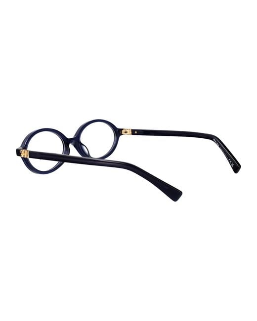 Miu Miu Blue Acetate Glasses