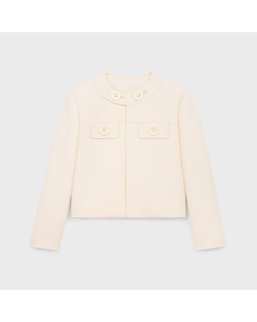 【CELINE】CROPPED JACKET Women's Cropped Triomphe jacket | CELINE | 24S