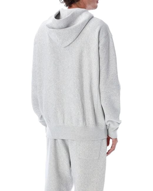 Champion Gray Champion Oversized Zip Hoodie for men