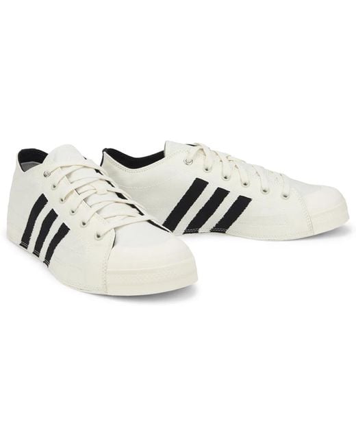 Y-3 Black Nizza Fabric Sneaker for men
