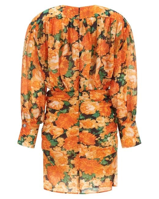 Pinko Orange 'Apericena' Dress