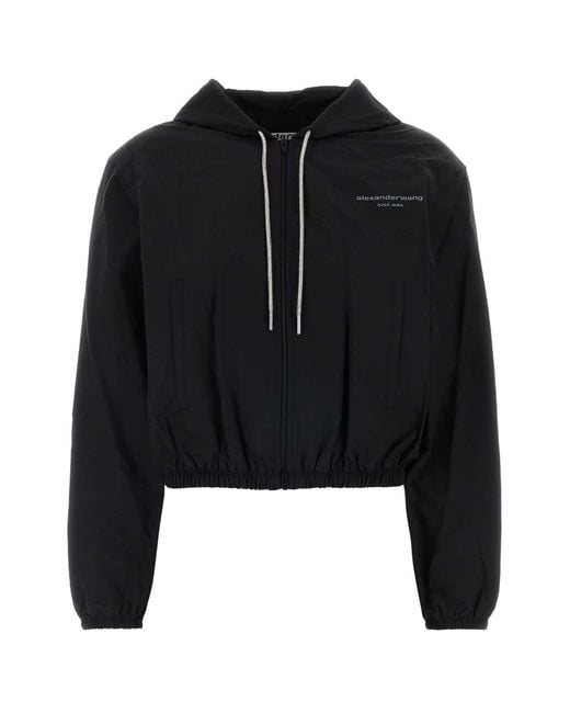 Alexander Wang Black Cotton Jacket