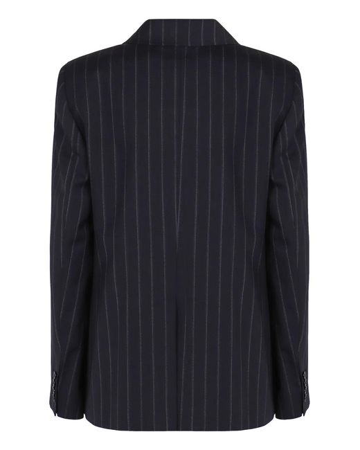 Max Mara Black Double-Breasted Blazer