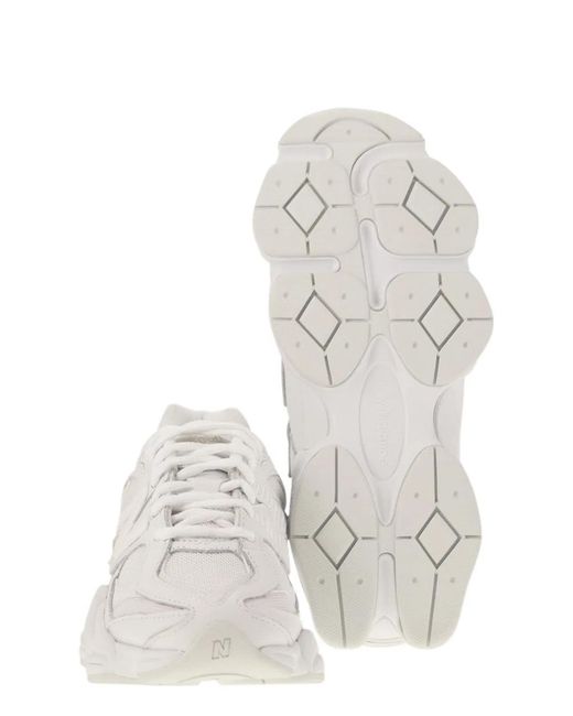 New Balance White 9060