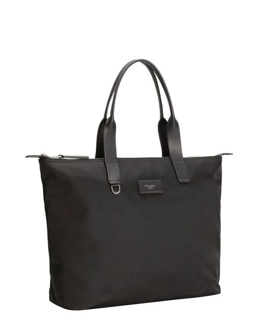 Dolce & Gabbana Black Dolce & Gabbana Bag "Adamo" Large for men