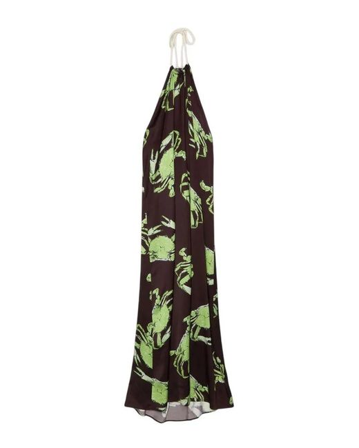 MSGM Green Abito/Dress