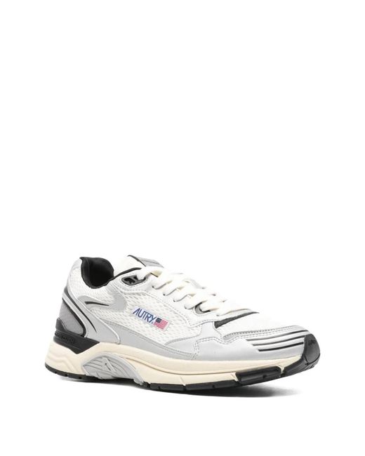 Autry White Sneakers Hyperway for men