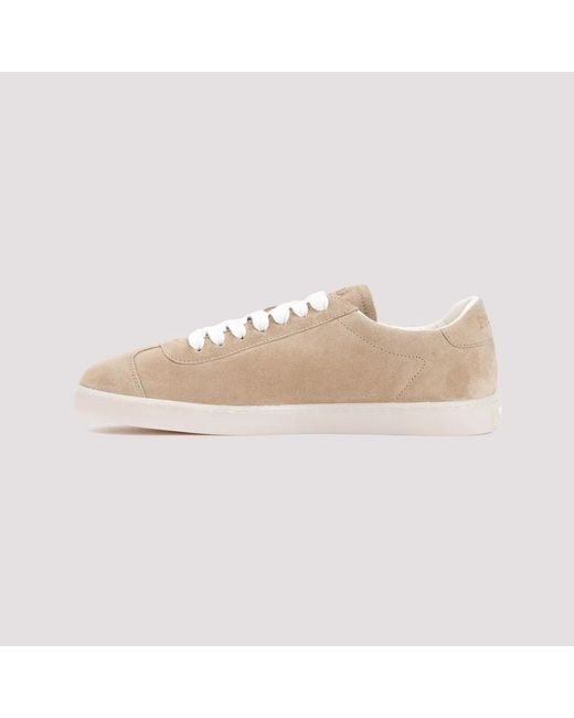 Prada Natural Suede Sneakers for men