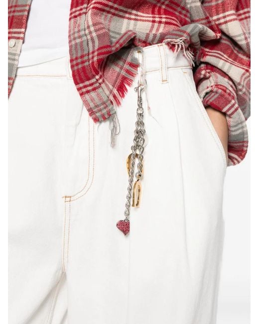 DARKPARK White Washed Cotton Contrast S