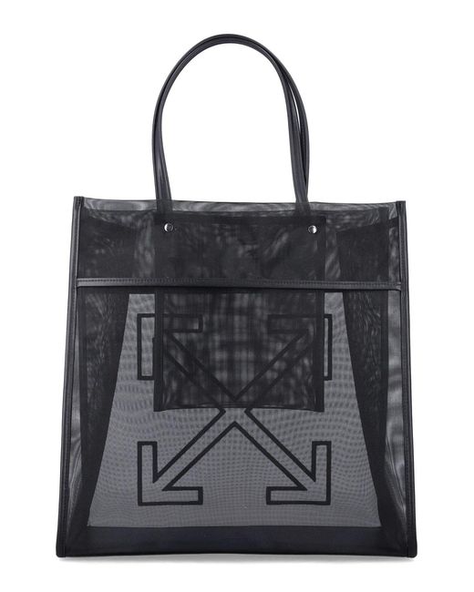 Off-White c/o Virgil Abloh Black Borsa Tote Market