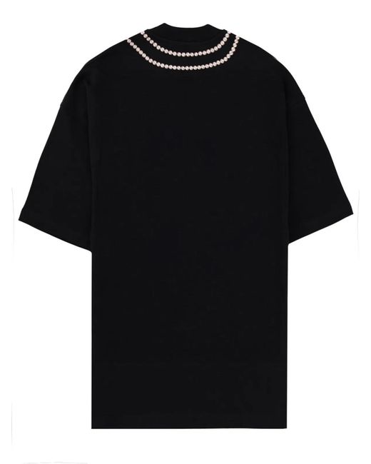 Moschino Black T-Shirt With Logo