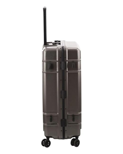 Eastpak Black Hard-Shell Polycarbonate Suitcase With Multidirectional Wheels