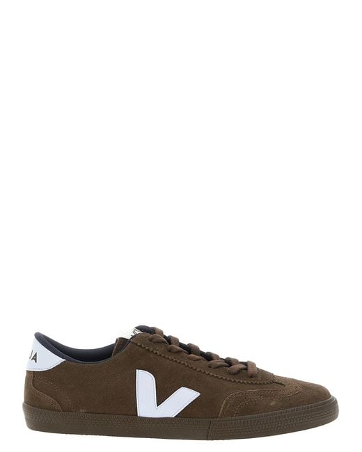 Veja Brown 'Volley' Sneakers for men