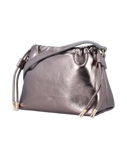 A.P.C. Gray Sac Ninon Mini