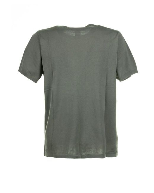 Aspesi Green Sage T-Shirt for men