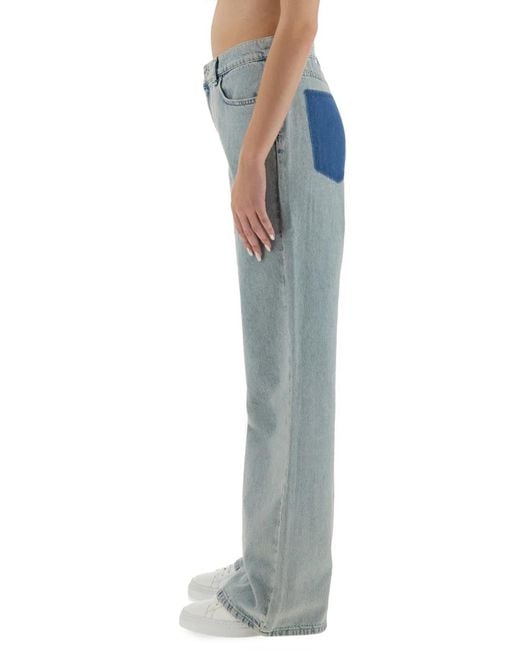 Moschino Blue Jeans Wide Leg