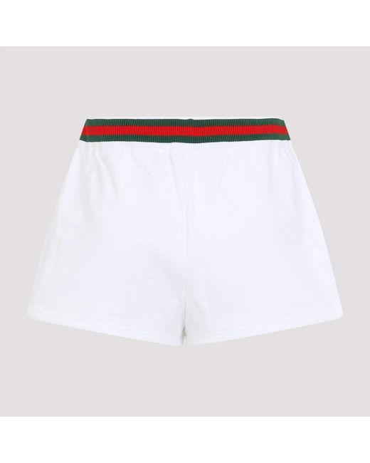 Gucci White Shorts