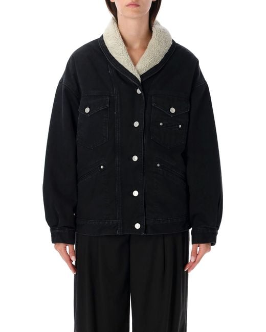 Isabel Marant Black Pimia Denim Jacket