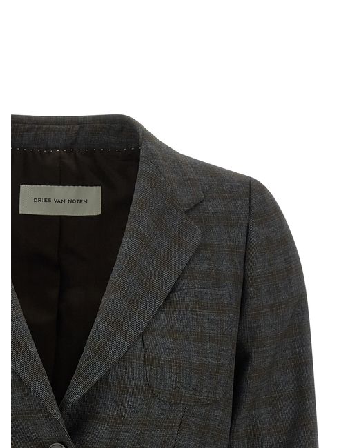 Dries Van Noten Black 'Bamis' Blazer