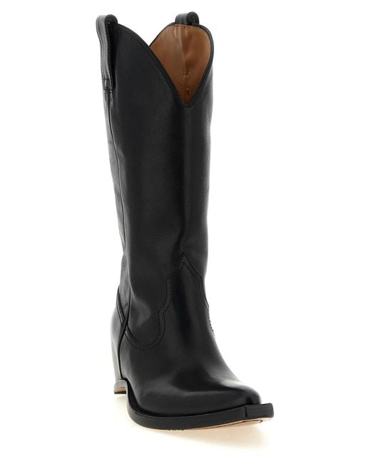 Maison Margiela Black 'Heel-Less' Boots