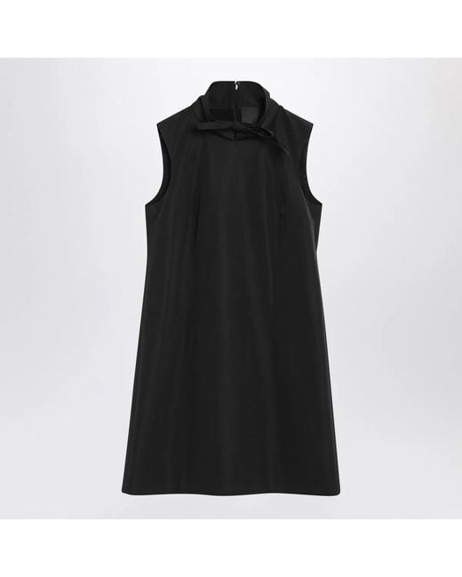 Givenchy Black Mini Dress With Bow