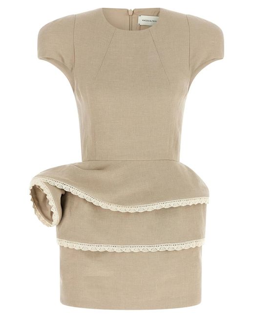 Magda Butrym Natural '52' Dress