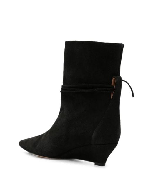 Odissi Black Gemma Leather Boots