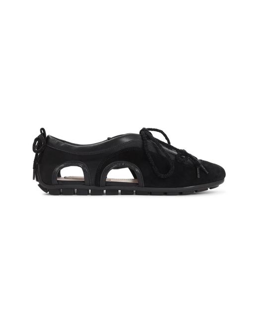 Simone Rocha Black Laced Shoes
