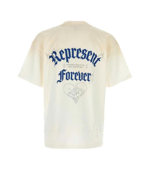 Represent White Duality Tee for men