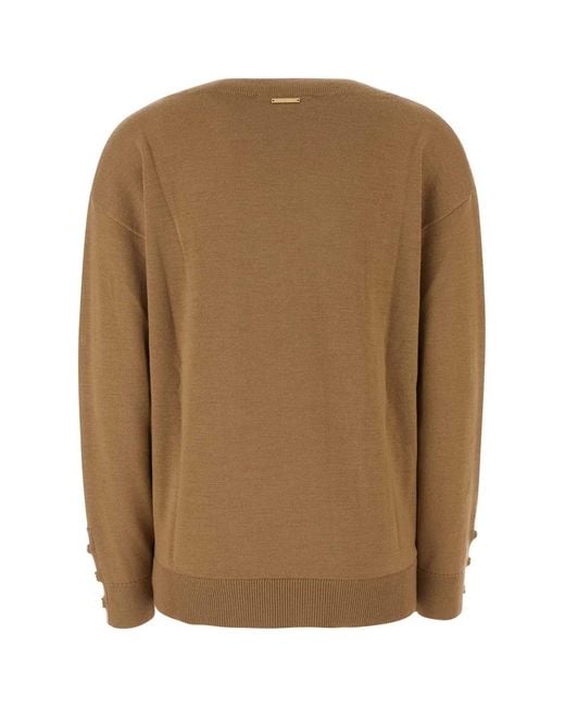 MICHAEL Michael Kors Brown Wool Sweater