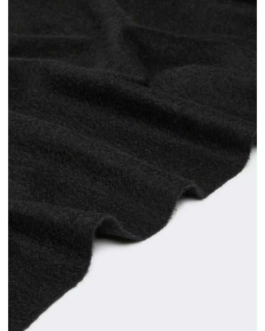 Max Mara Black Tartan Stole
