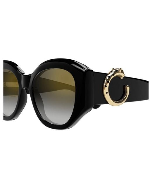 Cartier Black Sunglasses Ct0502S 001/19/140