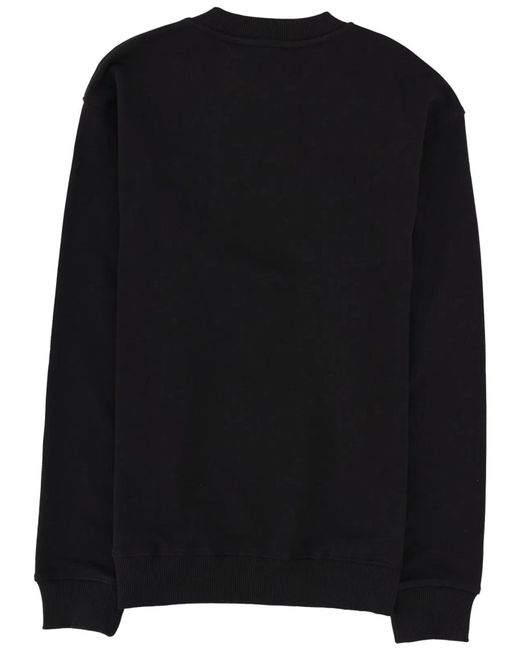 Versace Jeans Couture Black Felpa Con Logo for men