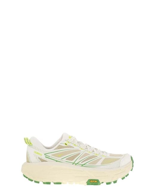Hoka One One White Mafate Speed 2