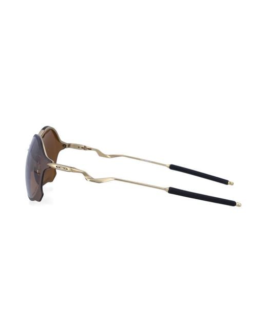 Oakley Brown Tailend Ti Rimless Titanium Sunglasses