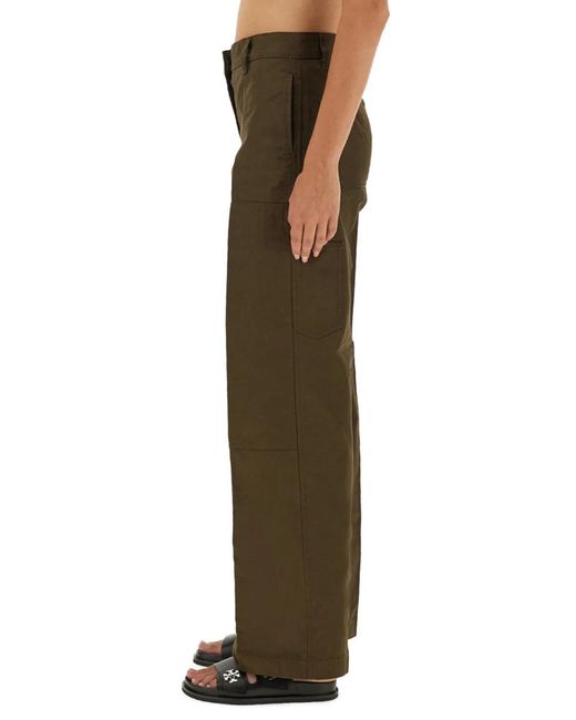 Tory Burch Green Cargo Pants