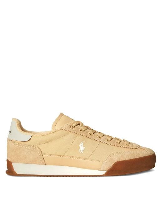 Polo Ralph Lauren Natural Hester Pp" Sneakers Low Top Lace