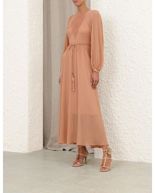 Zimmermann Pink Vestido