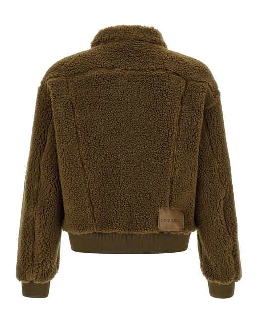 DSquared² Green 'Teddy' Jacket for men