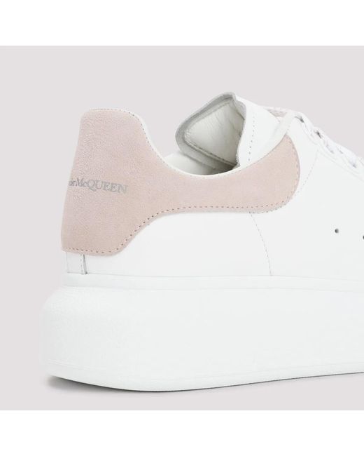 McQueen White Oversized Sneakers