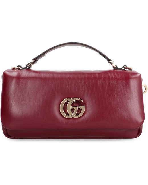 Gucci Purple Small Gg Milano Handbag