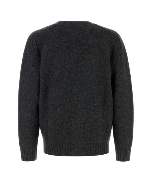 Bottega Veneta Black Cardigan Dett for men