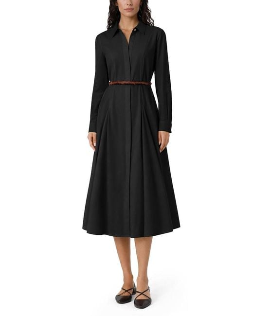 Max Mara Black Abito Chemisier