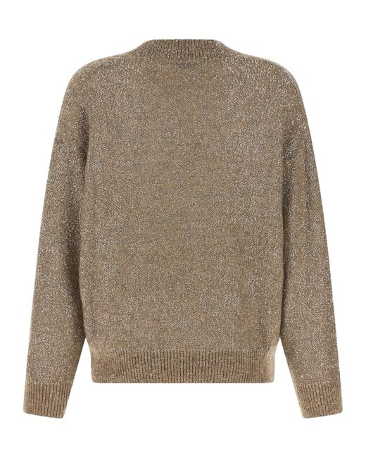 Brunello Cucinelli Gray Polyamide Cardigan