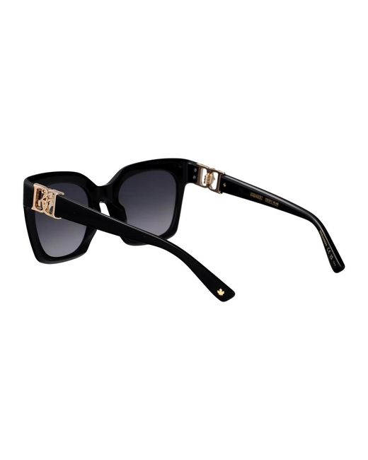 DSquared² Black Acetate Sunglasses